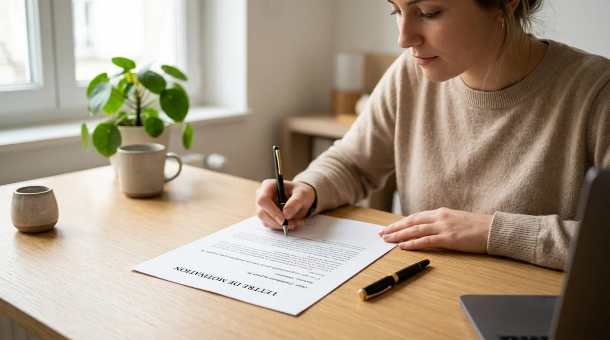 comment ecrire une lettre de motivation